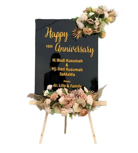 Papan Bunga Akrilik klaten